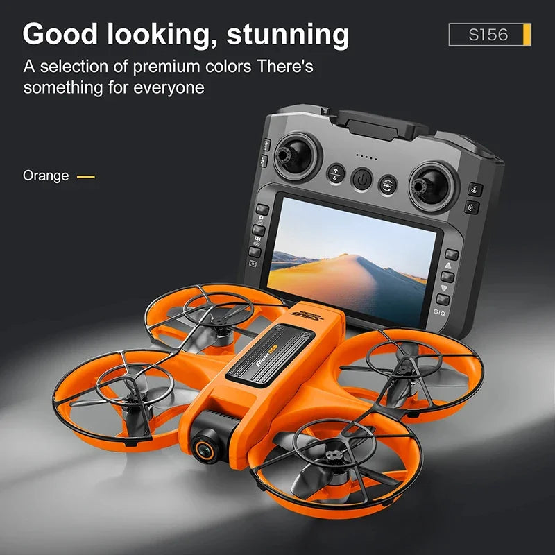2026 Drone S156 Gps 8k Professional Hd 360° Dual Cameras 5g Wifi Brushless Motors Obstacle Avoidance Fpv Foldable Quadcopter