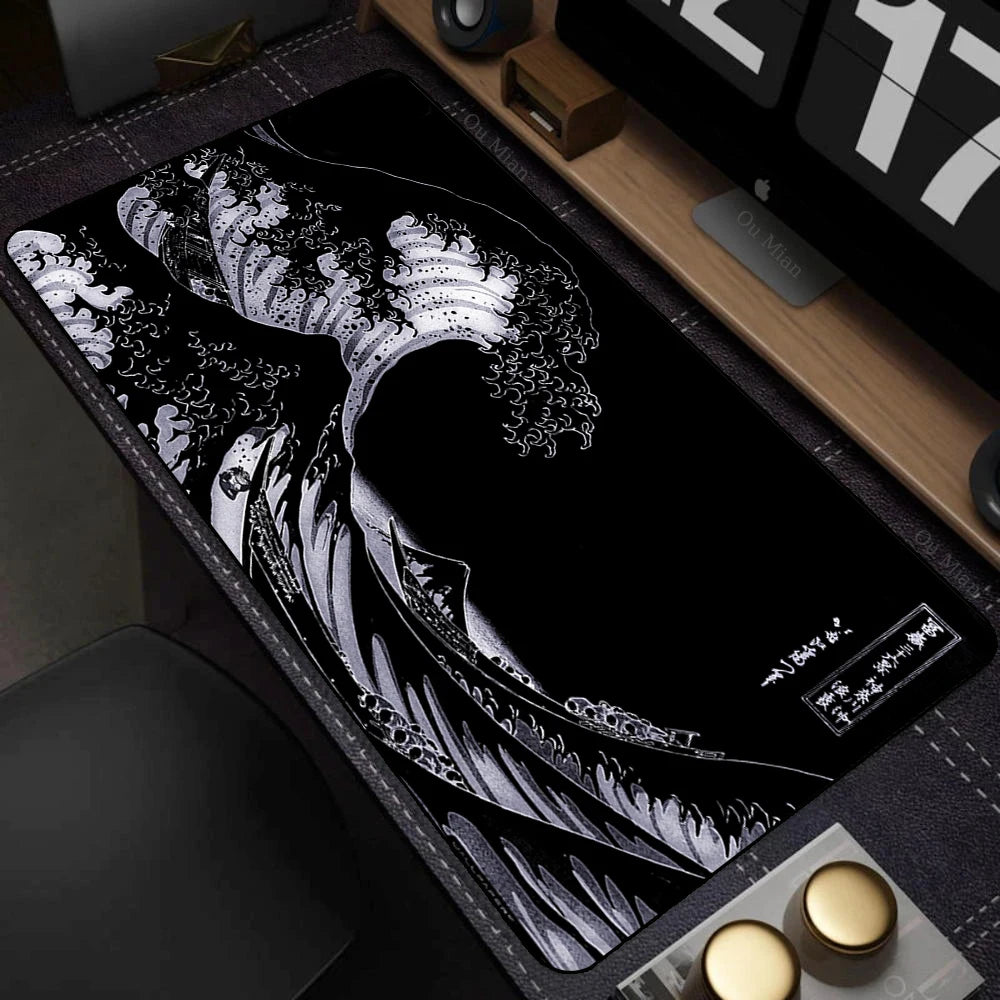 Large Gamer Mouse Mat Gaming XXL Mouse Pad Great Wave Gaming Mouse Pad Office Table Carpet Gaming Mats Computer Big Deskmat