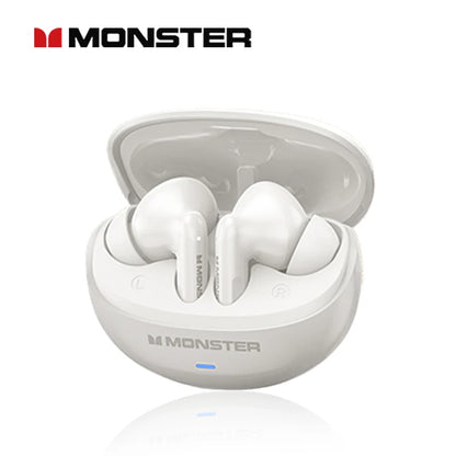 Monster MQT39 Gaming Earphone Ture Wireless Bluetooth 6.0 Headphones Low Latency Noise Reduction Earbuds Headset With Mic New