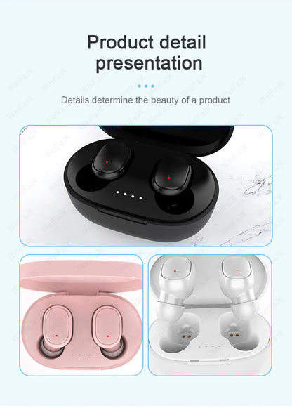 For Xiaomi Original TWS A6S Pro Wireless Bluetooth Earphones Sports Earbuds Gaming Headsets For Redmi Airdots iPhone Headphones