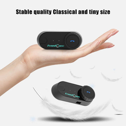 FreedConn TCOM VB Motorcycle Helmet Intercom Bluetooth 5.0 Headset Headphone FM Moto Interphone Helmet Communicator Speaker Gift