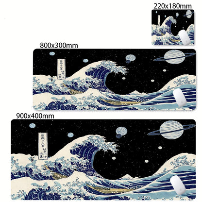 Large Gamer Mouse Mat Gaming XXL Mouse Pad Great Wave Gaming Mouse Pad Office Table Carpet Gaming Mats Computer Big Deskmat