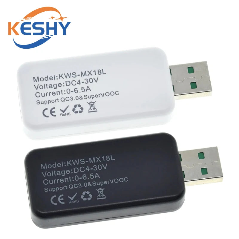 10 in 1 USB Tester DC Digital Voltmeter Amperimetro Current Voltage Meter Amp Volt Ammeter Detector Power Bank Charger Indicator