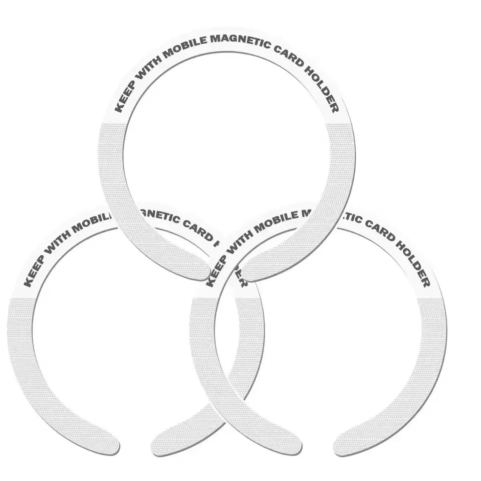 Ring For Magsafe Magnetic Wireless Charger For iphone 15 14 Pro Max 13 12 Mini Universal Metal Sticker Magnet Car Holder Plate