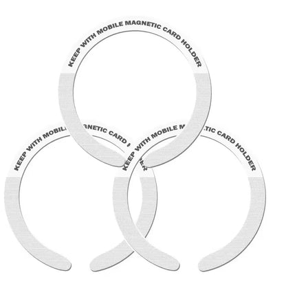 Ring For Magsafe Magnetic Wireless Charger For iphone 15 14 Pro Max 13 12 Mini Universal Metal Sticker Magnet Car Holder Plate