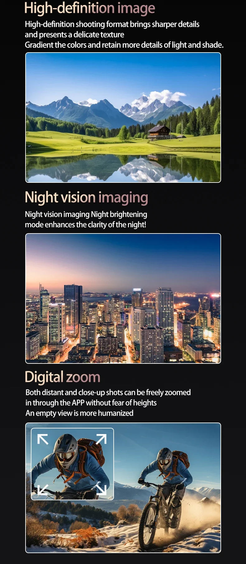 AE60 Can Airdrop Drone With 7.2 inch Screen 3-axis Gimbal Professional 4K HD Camera Laser Obstacle Avoidance Brushless Dron Toy