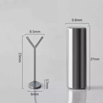 New Black Hole Cat Eye&Hollow Cat Eye Magnet Set Olive-Shape Magnet Stick For 5D Hollow Circle Design Nail Polish Manicure Tool