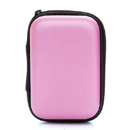 Mini Earphone Storage Boxes Bag Outdoor Travel Key Mobile Phone Data Cable Charger Storage Box Digital Home Small Item Storage