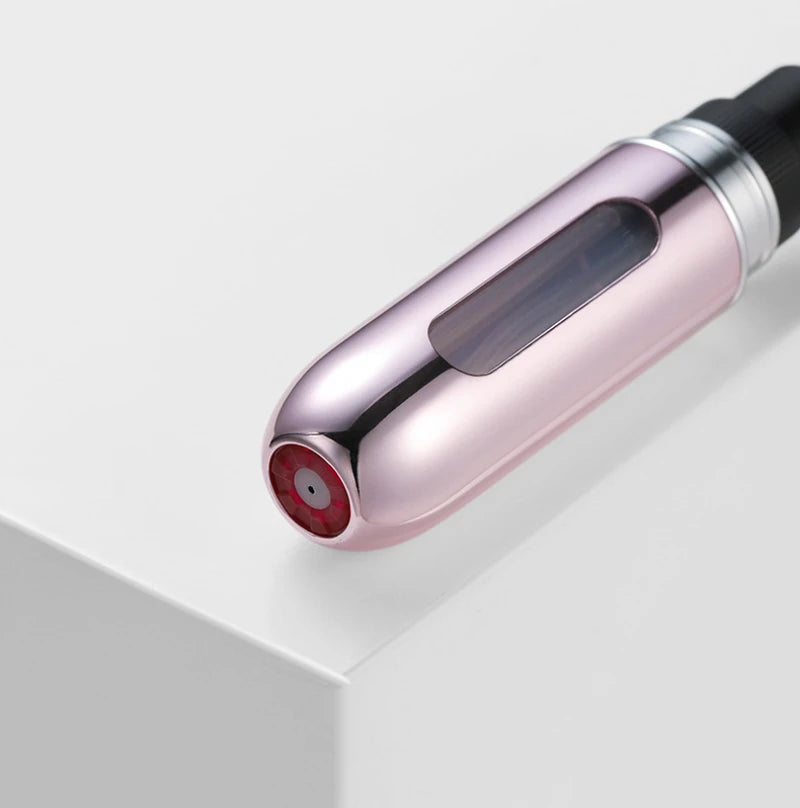 5ml Mini Portable Bottom-Filling Pump Perfume Refillable Spray Bottle Empty Cosmetic Containers Atomizer Bottle Travel Refill