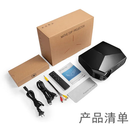 New Ultra HD 4K Home Projector Office Meeting Mobile Wireless Intelligent Portable Mini Projector