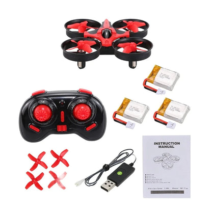 Mini 2.4G 4CH 4-Axis Gyro NH-010 RC Drone Quadcopter PK Eachine E-010 JJRC H36 Headless Mode UFO Aircraft W Extra Batteries DIY