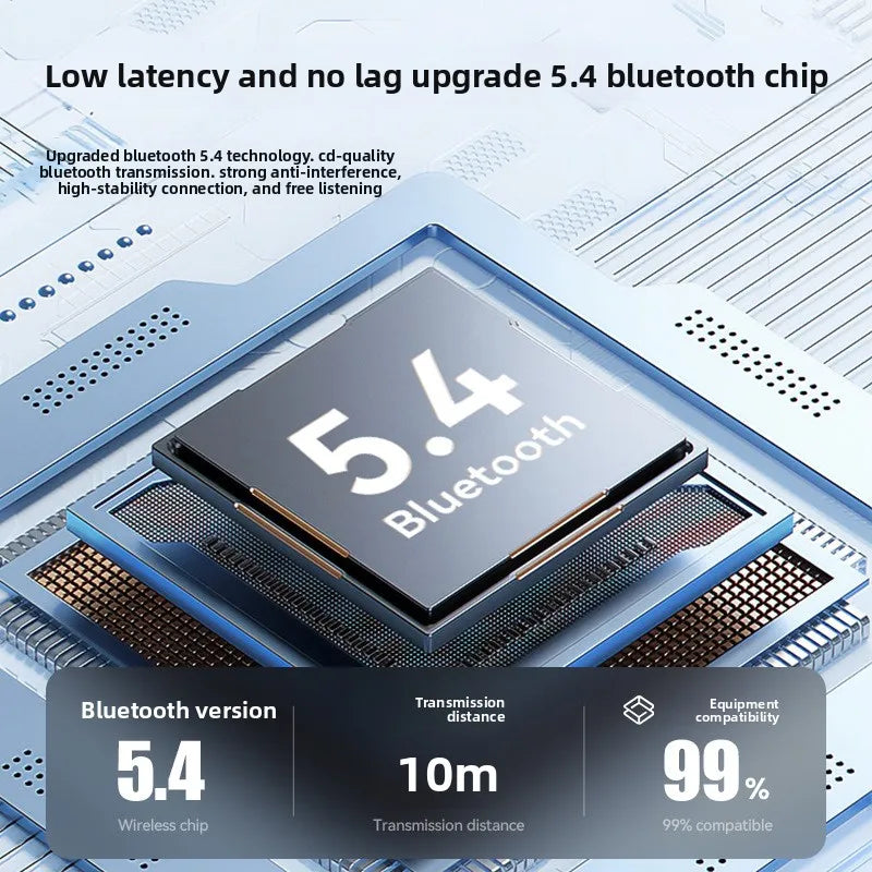 Portable Waterproof Bluetooth Speaker with Bass Stereo Sound LED Light Wireless Outdoor Speaker