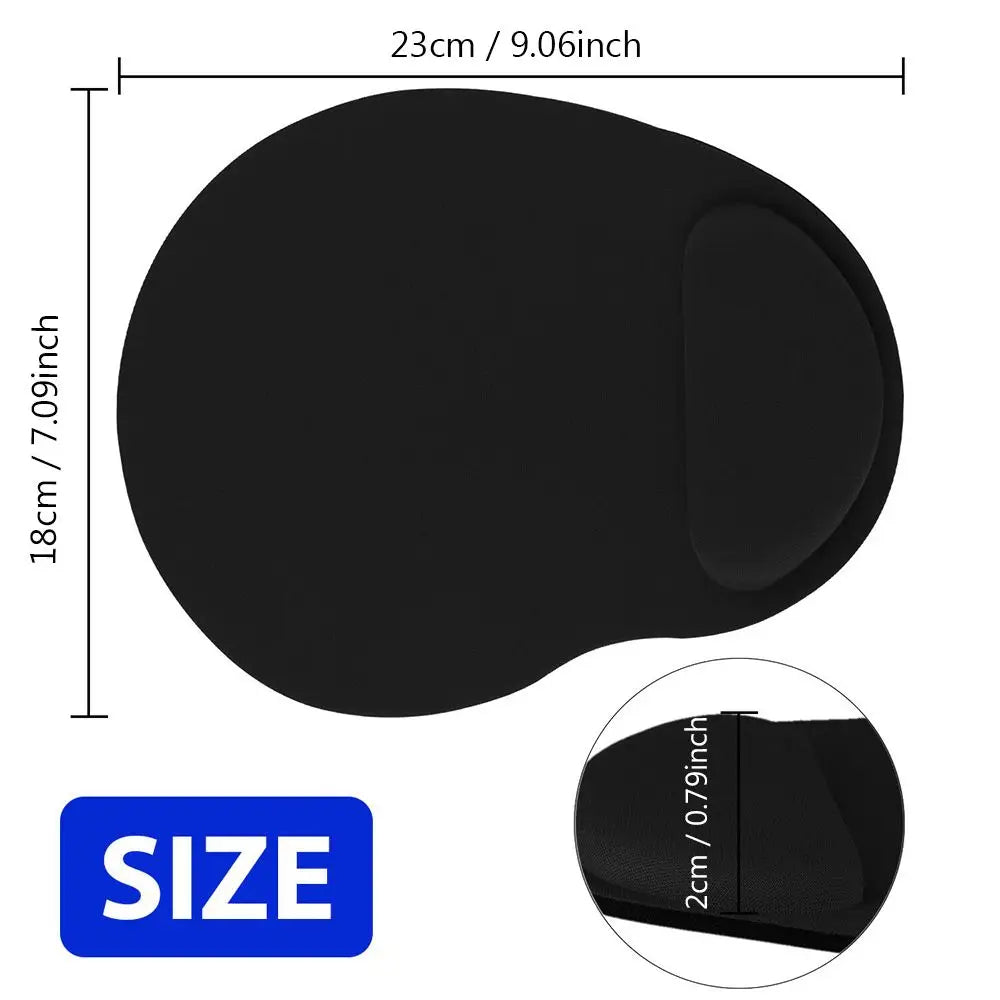 Multi-colour Ergonomic Wrist Rest Mouse Pad Cheap Comfortable Wrist Support Non Slip Mice Mat Mousepad For PC Laptop Computer