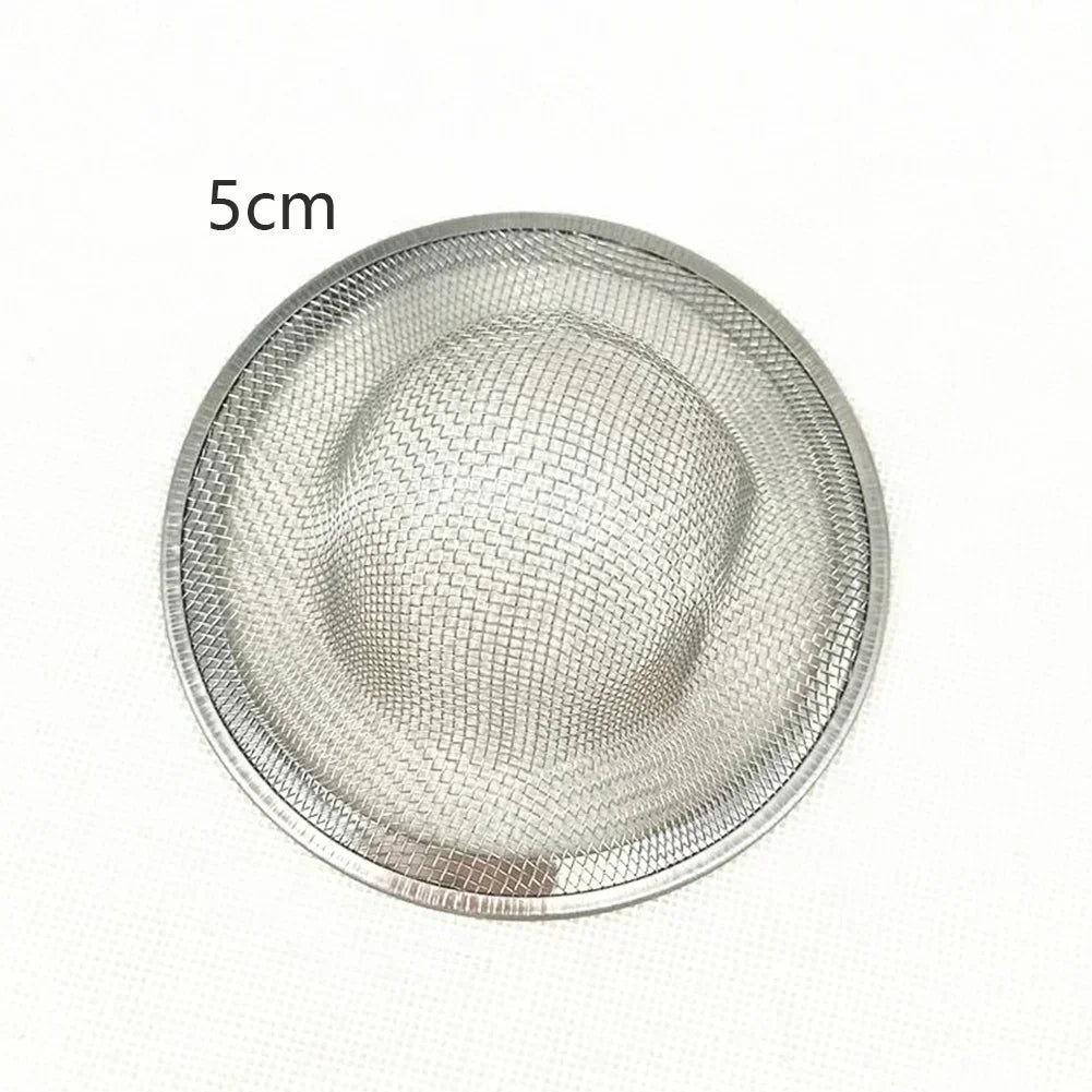 5/7/9/11cm Sink Mesh Strainer Kitchen Water Sink Filter Stainless Steel Bathroom Floor Drain Cover Shower Hair Catcher Stopper