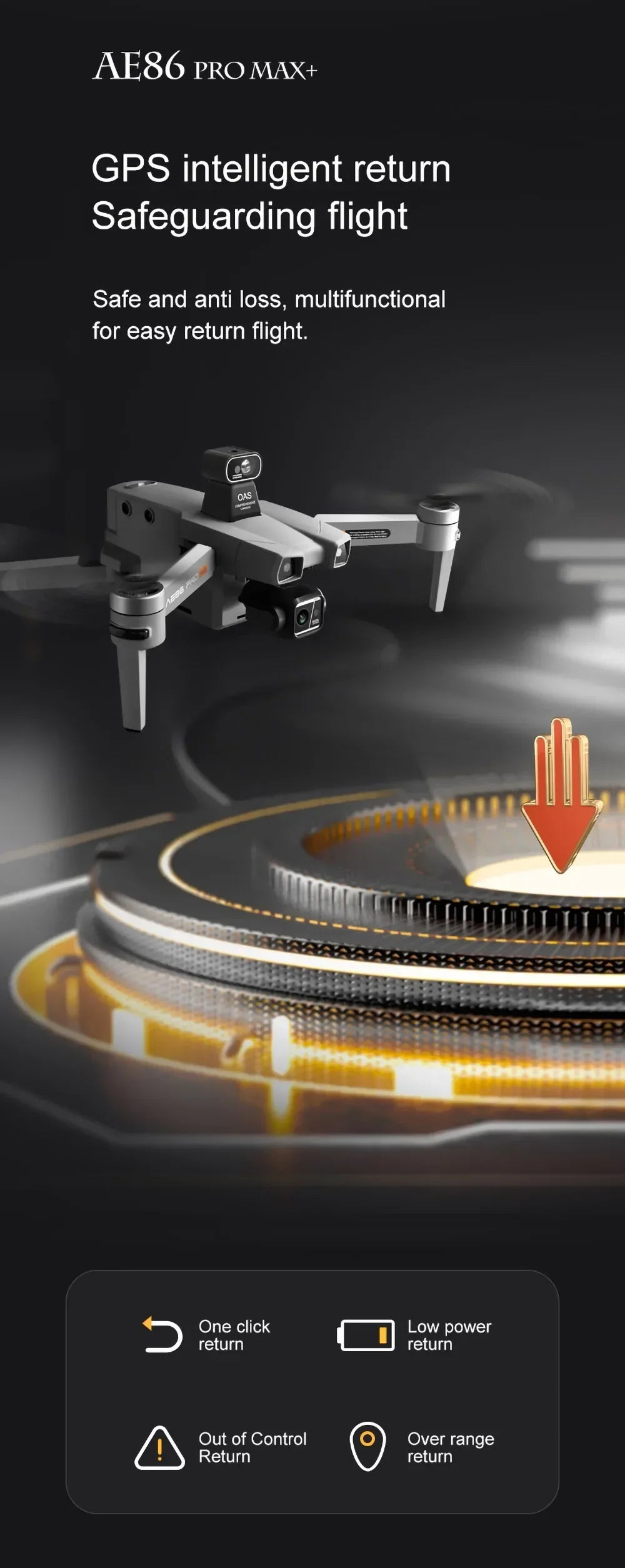 AE86 PRO MAX GPS Drone Professional 8K HD ESC Camera 5G FPV WiFi With 3-Axis Gimbal Flight 28 Minute Brushless RC Quadcopter 8KM