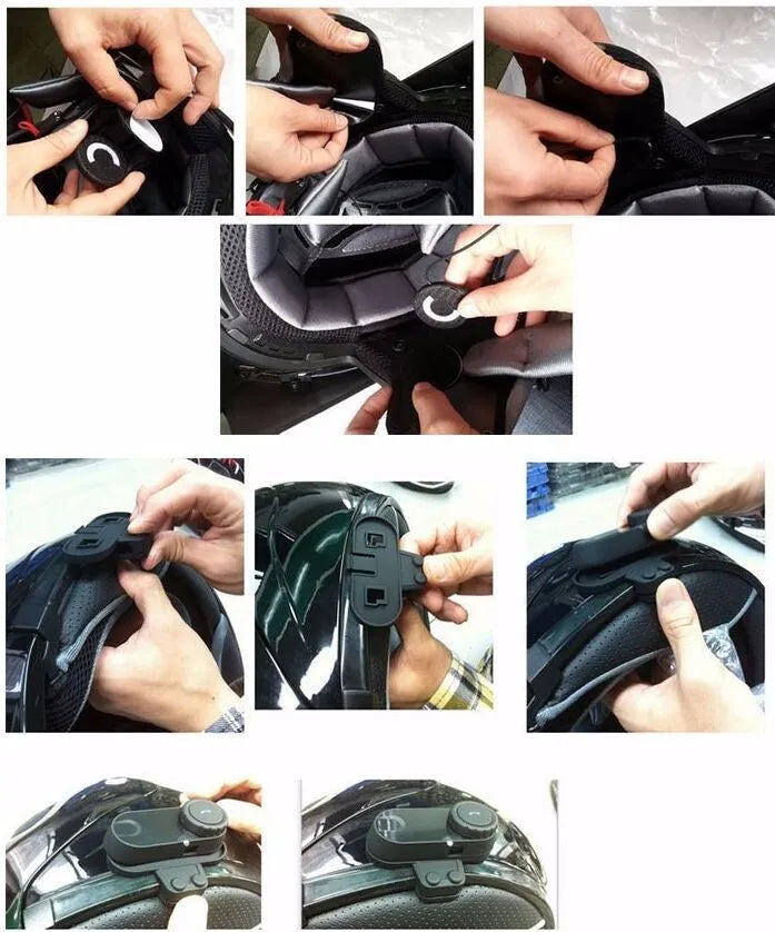 FreedConn TCOM VB Motorcycle Helmet Intercom Bluetooth 5.0 Headset Headphone FM Moto Interphone Helmet Communicator Speaker Gift