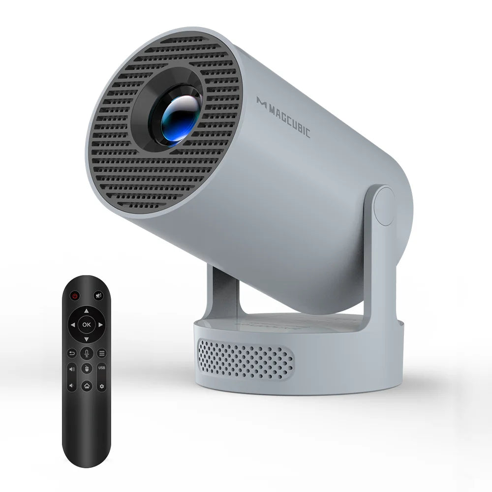 Magcubic HY300 Pro+ Android14 Projector 8000 Lumens 720P Outdoor Portable Movie Home with 5W Speaker WiFi6 BT5.4 Upgrated HY300