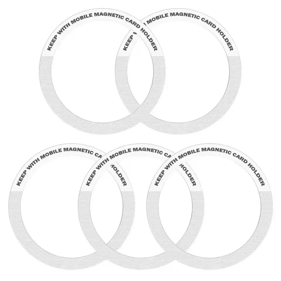 Ring For Magsafe Magnetic Wireless Charger For iphone 15 14 Pro Max 13 12 Mini Universal Metal Sticker Magnet Car Holder Plate