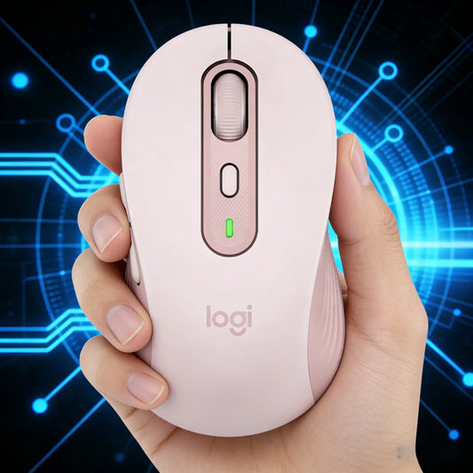 Logitech M750 Wireless Mouse Bluetooth 2.4G Silent Ergonomic Mouse for Laptop PC Office Home