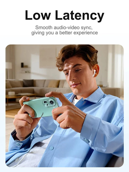 Real Time Translators Headphones Wireless Earphones Noise Canceling IPX7 Waterproof Smart Touch Control Kids Women Men Earbuds