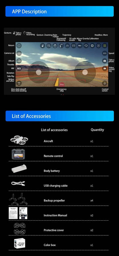 LYZRC NEW L105 PRO Drone 8K HD Camera Optical Flow Positioning Mobile phone photography Quadcopter Ghildren's Gift