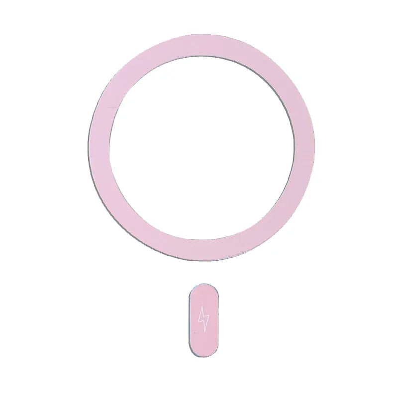 Magnetic Metal Plate Ring for Magsafe Wireless Charger Iron Sheet Sticker Magnet Cellphone Holder for IPhone 17 16 15 13 Pro Max