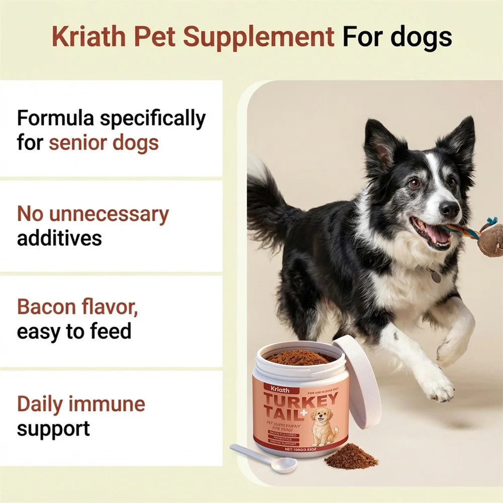 Easy To Feed Dog Supplement For Mobility And Shiny Coat Supports Health Joints & Mobility. Daily