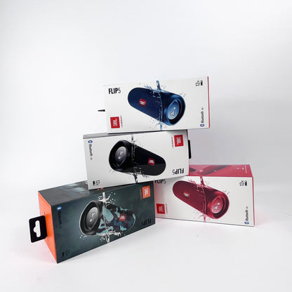 Original JBL FLIP 5 Bluetooth Speaker FLIP6 Portable IPX7 Waterproof Outdoor Stereo Bass Music Track Speaker Independent Tweeter