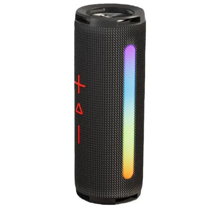 MW Audio Portable Bluetooth Speaker RGB Lights Waterproof Dual Drivers Bass Wireless Speaker Bluetooth 5 2