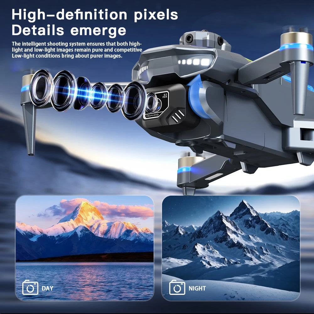 AE19 Remote Control 8K Drone RC Quadcopter Professional Helicopter FPV Dron with 4K Camera bstacle Avoidance Aerial Photography