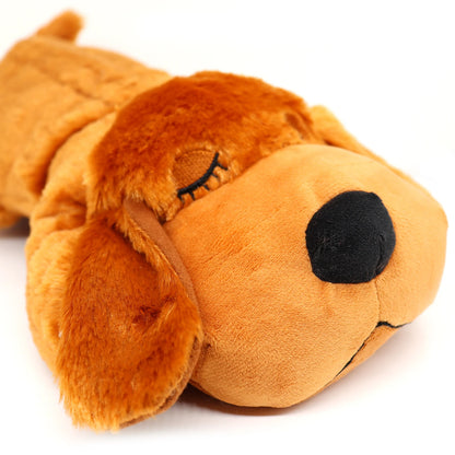 Pet Heartbeat Puppy Behavioral Training Dog Plush Pet Comfortable Snuggle Anxiety Relief Sleep Aid Doll Durable Drop Ship