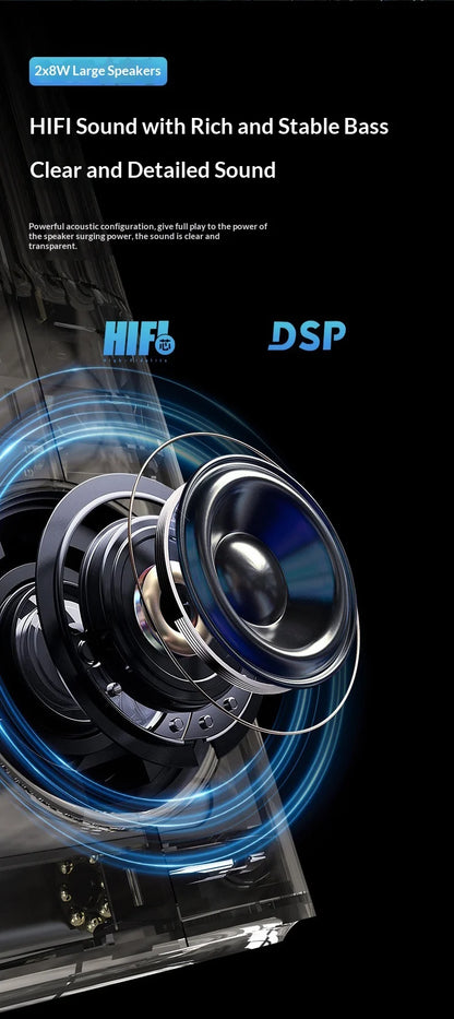 Smart Projector Native 1080P HD With WiFi 5G Bluetooth 5.0 Auto Focus & Keystone High Brightness Smart LED Projector