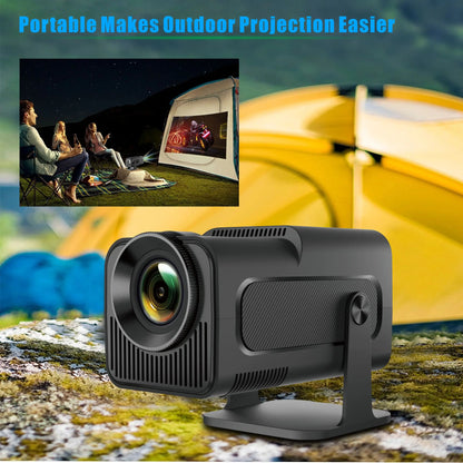 Ultimate Portable Cinema: Supports 4K mini smart projectors with high resolution, suitable for indoor/outdoor entertainment.
