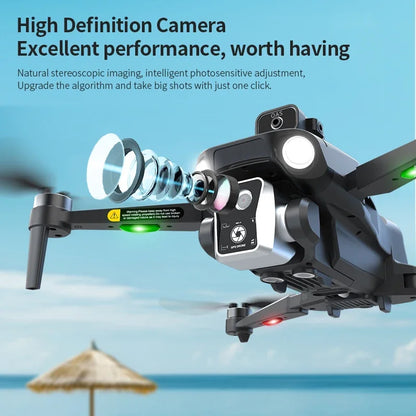 YP8Max 5G GPS Drone Laser Obstacle Avoidance Panoramic Shooting Optical Flow Positioning Remote Control Airdrop Quadcopter