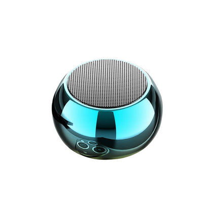 M3 Flash Wireless Bluetooth Speaker Portable Small Steel Gun Metal Heavy Subwoofer Outdoor Mini Bluetooth Small Speaker