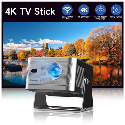 Magcubic HY350GT 900ansi Projector 1080p Native Projector 4K TV Stick Auto Focus Portable Beam Home Theater
