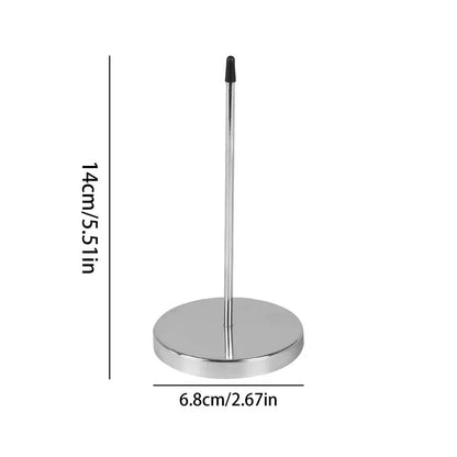 Desk Receipt Holder Ticket Stabber For Restaurant Chrome Check Spindle Holder Bill Fork For Restaurant Office Kitchen