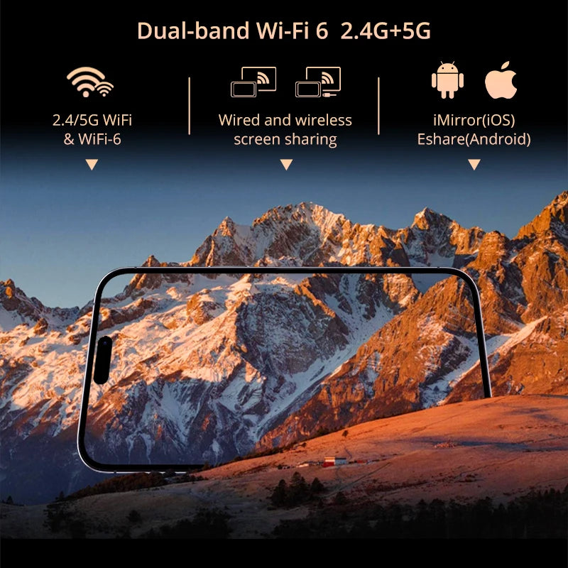 Voxflix M25 Home Cinema 1080P 4K 2800 ANSI Smart Home Projector Android TV 9.0 Game Mode Support voice search Movies Beamer