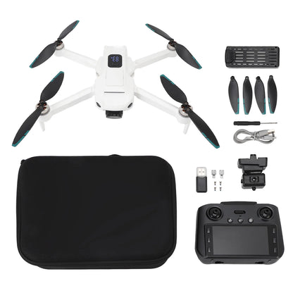 Drone Dual Camera APP Control LCD Display Remote Control Intelligent Obstacle Avoidance WIFI 5G RC Quadcopter