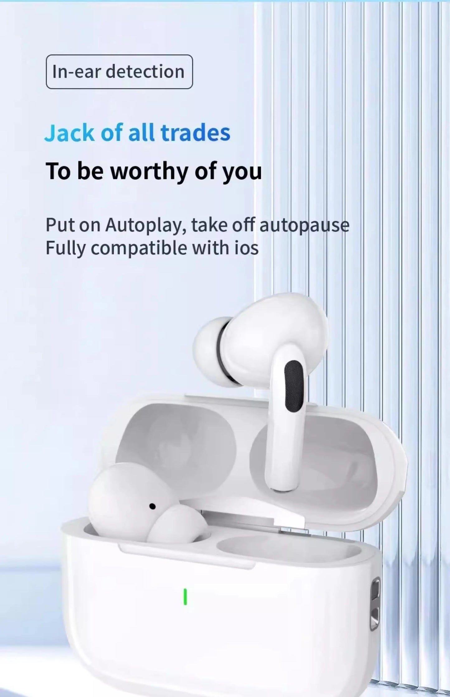 2026 New Pro 5 Original Air pro bluetooth earphones Bluetooth 5.3 auriculares Earbuds Gaming Headset For iPhone