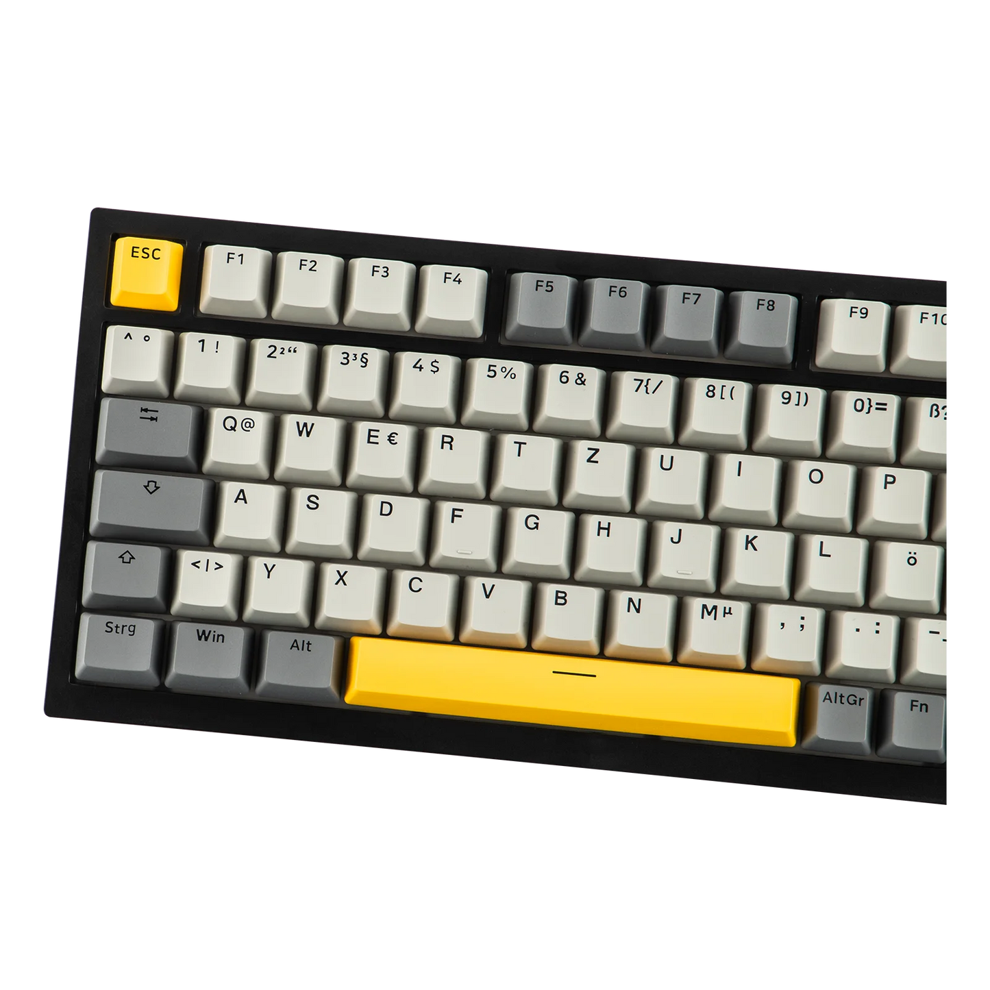ISO-DE Layout AJAZZ AK820 PRO 75% QWERTZ German Layout Gasket Wired/Bluetooth/2.4G Wireless Mechanical Keyboard for Win/Mac