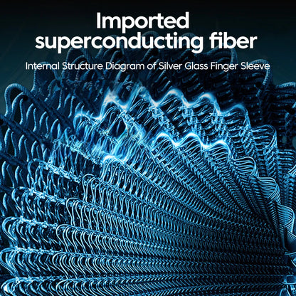 Double Finger Gaming Gloves Chicken Eating Mobile Game Ultra Thin Anti Sweat King of Glory Movement Anti Slip Esports Edition