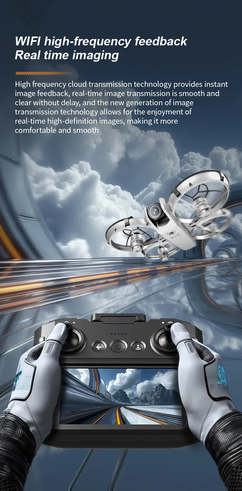 Original Z4 Drone 8K HD Camera 5G WiFi FPV Drone With Headless Mode Brushless Motor Long Battery Life For Aerial Photography