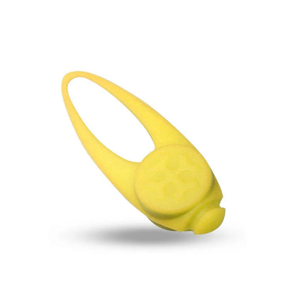 Pet Led Silicone Rubber Pendant Safety Flashing Glow Light Blinking Led Collar Luminous Pendant For Pet Cat Puppy Necklace