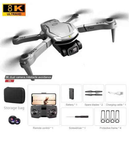 Original V88 Drone 8K Professional Dual Camera GPS Obstacle Avoidance Foldable Quadcopter 10km RC Drone