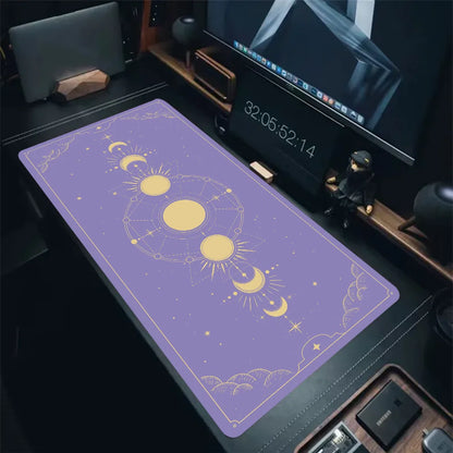 Magic Card Mousepad Tarot coloarful computer PC Large size mulit-size waterproof HD Printing  Astrology Keyboard Office desk pad