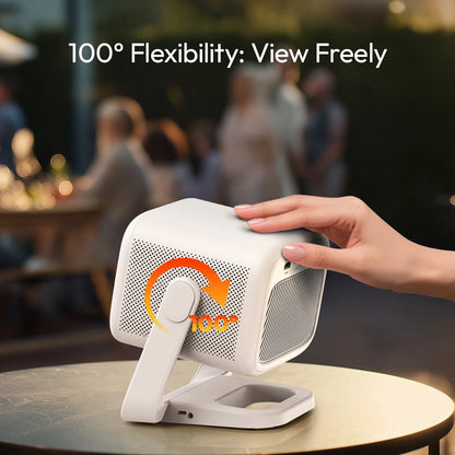 BYINTEK U90 Projector 4K Full HD1080P Cinema Android 11.0 WiFi Mini Portable 1080P Home Theater Video DLP Projector with Battery