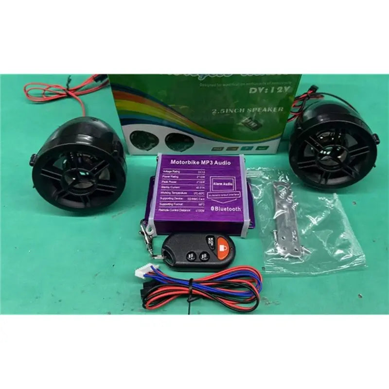 Motorcycle Audio Speaker Motocycle Blutooth Speaker Bike Portable Radios Stereo Wireless Speaker