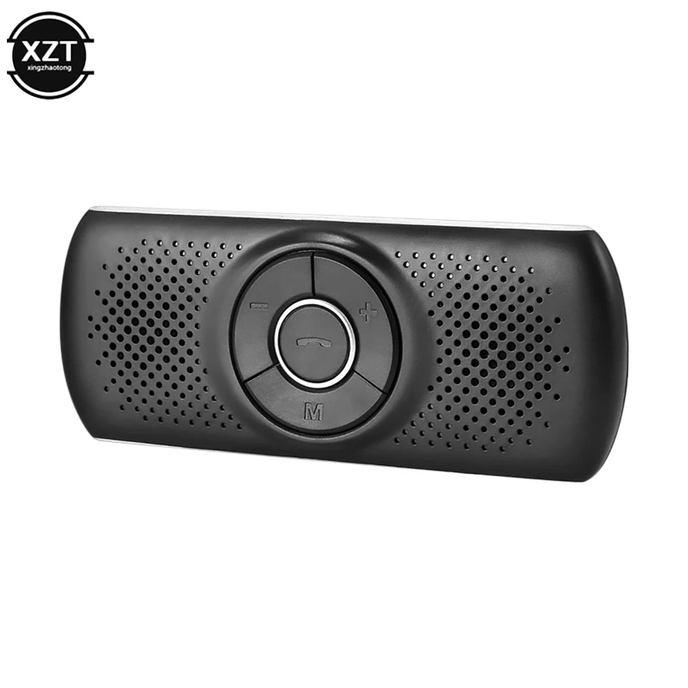 Car Kit Handsfree Speakerphone Sun Visor Speaker for Phone Smartphones Car Charger Hands Free Bluetooth Music Player Car Kit