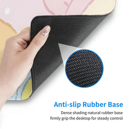 XXL Cartoon Pink Mouse Pad Anime Kawaii Keyboard Rug Laptop Cute Gaming Soft Mousepad Computer HD Desk Mat